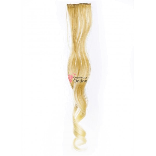 Extensie de par suvita dubla ondulata Vigurous de 45 cm cu clips SUV - 39528 Blond cu Blond Deschis Ombre